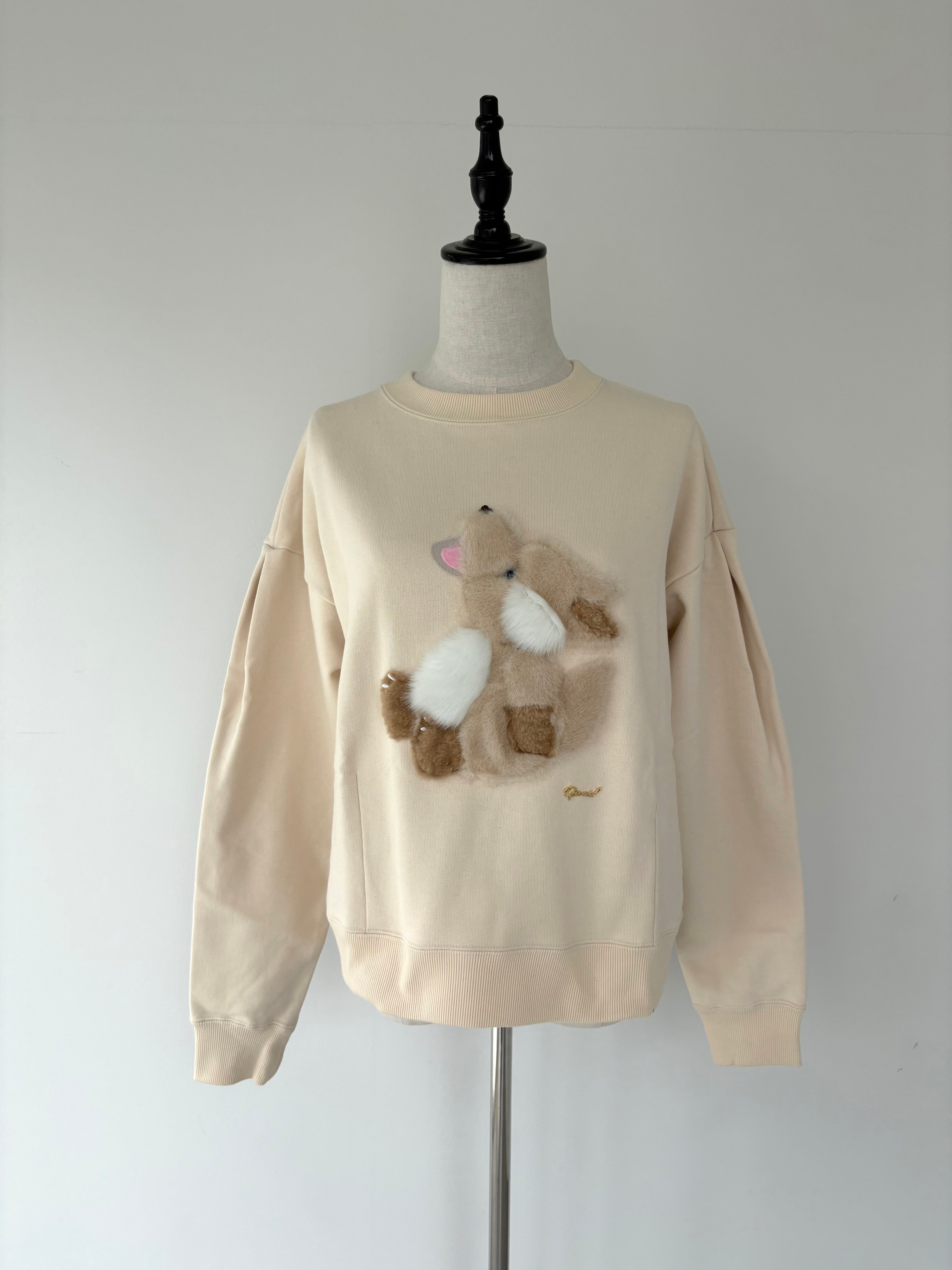 MUVEIL ウルフモチーフ裏毛プルオーバー MA263UTS006 | KOKO