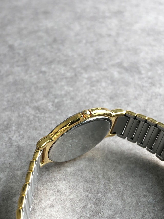 Yves Saint Laurent イヴ・サンローラン 腕時計 シルバー×ゴールド YSL ステンレススチール 4620-E62267Y vintage ヴィンテージ オールド pdz68y