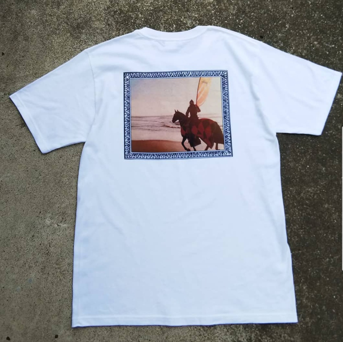 stussy international tribe knight tee | What