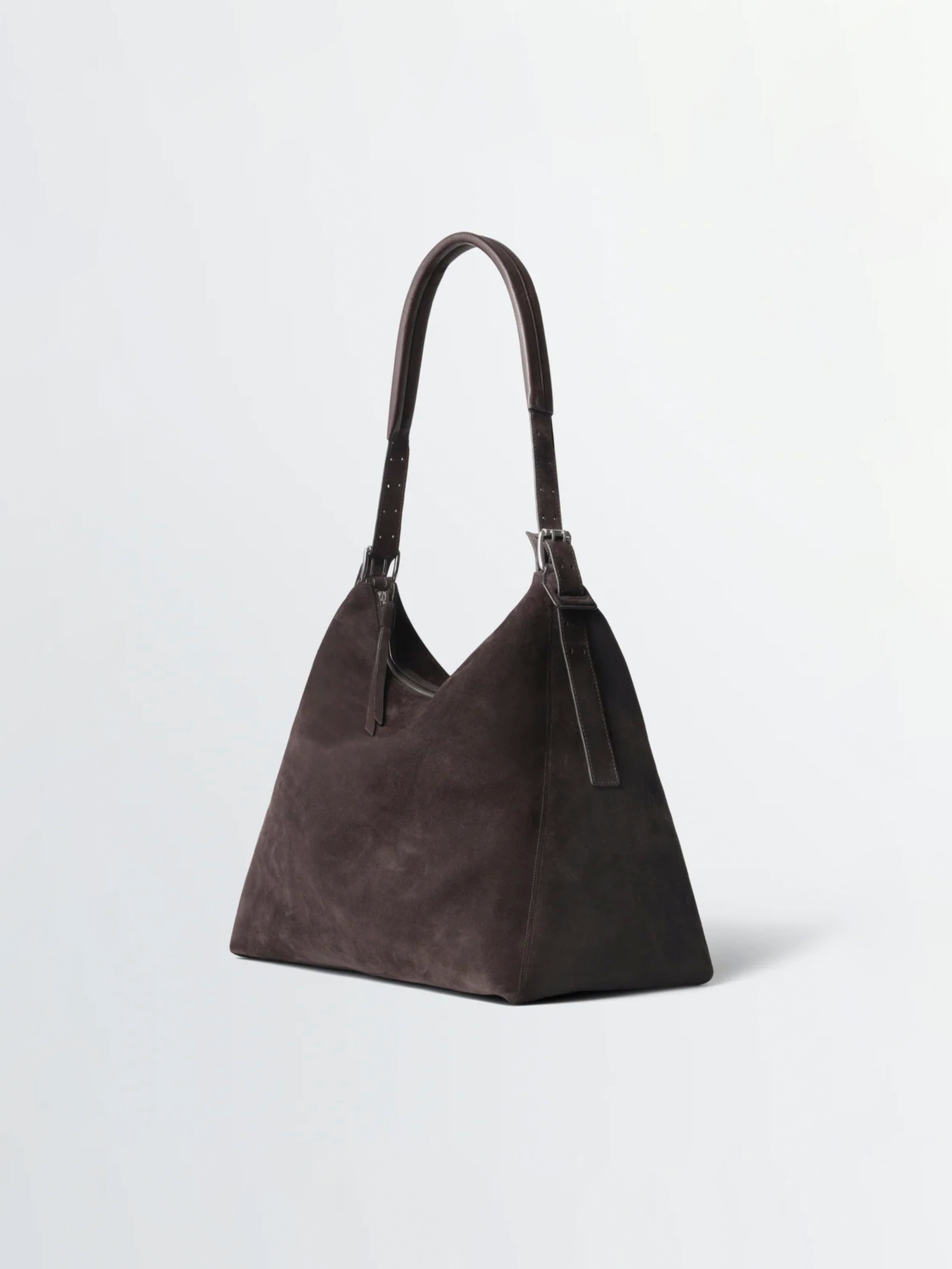 LEMAIRE BELTED HOBO BAG EBONY BROWN BG0189 LL0125 | BEST PACKING STORE