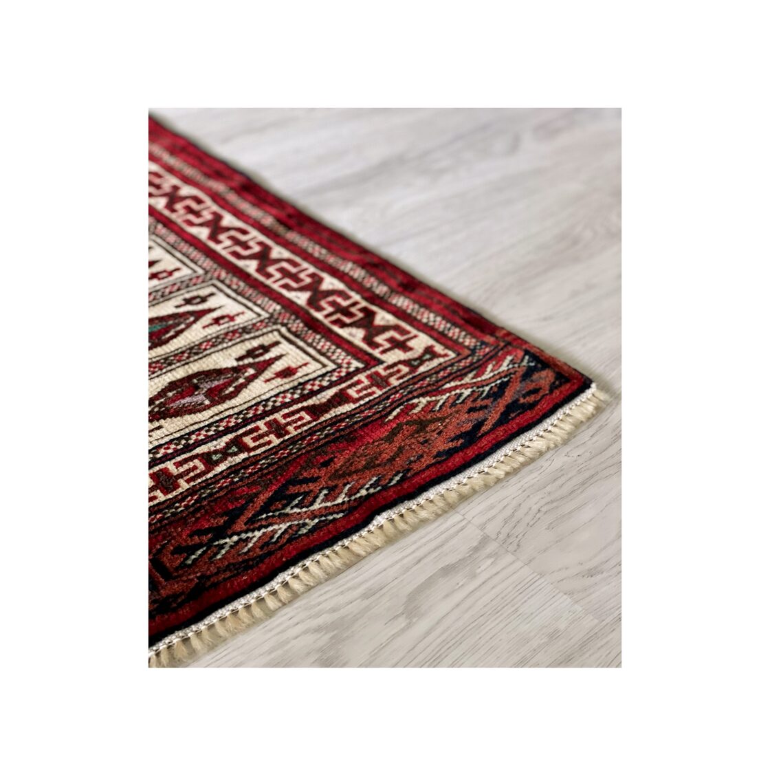 T0154 Vintage rug 78 × 114cm ヴィンテージラグ トルコ絨毯 