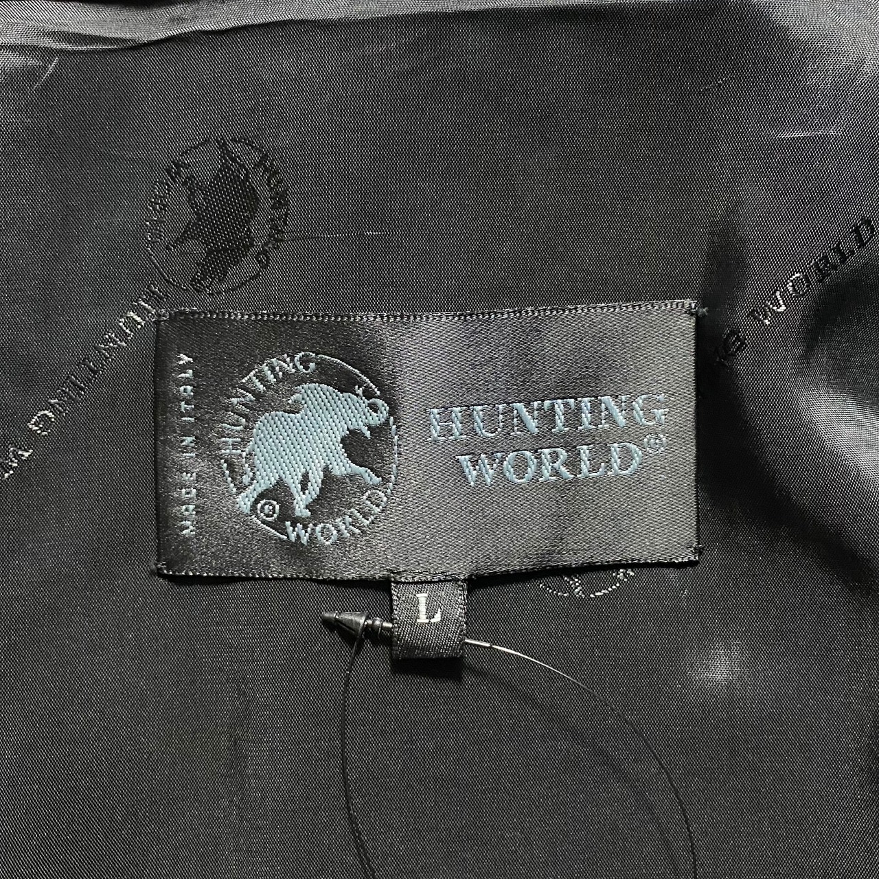 HUNTING WORLD leather coat