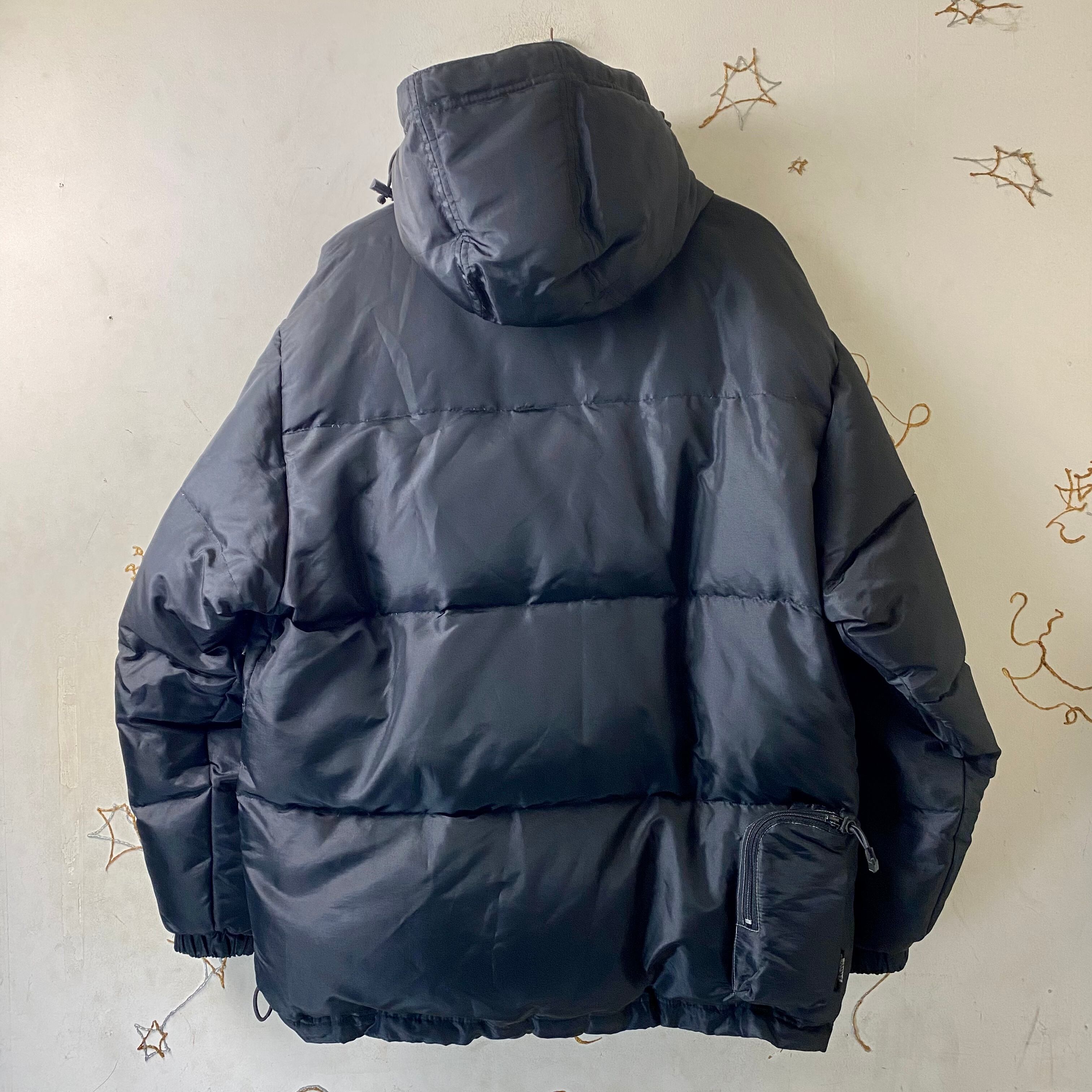 SOUTH POLE asymmetrical pockets down jacket | NOIR ONLINE
