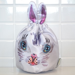 Nathalie Lete/Drawstring bag/NL319.BLANCHE