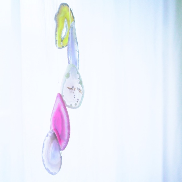 Autumn Garden - アゲートヒーリングチャイム / Agate Sun Catcher Wind Chime 997