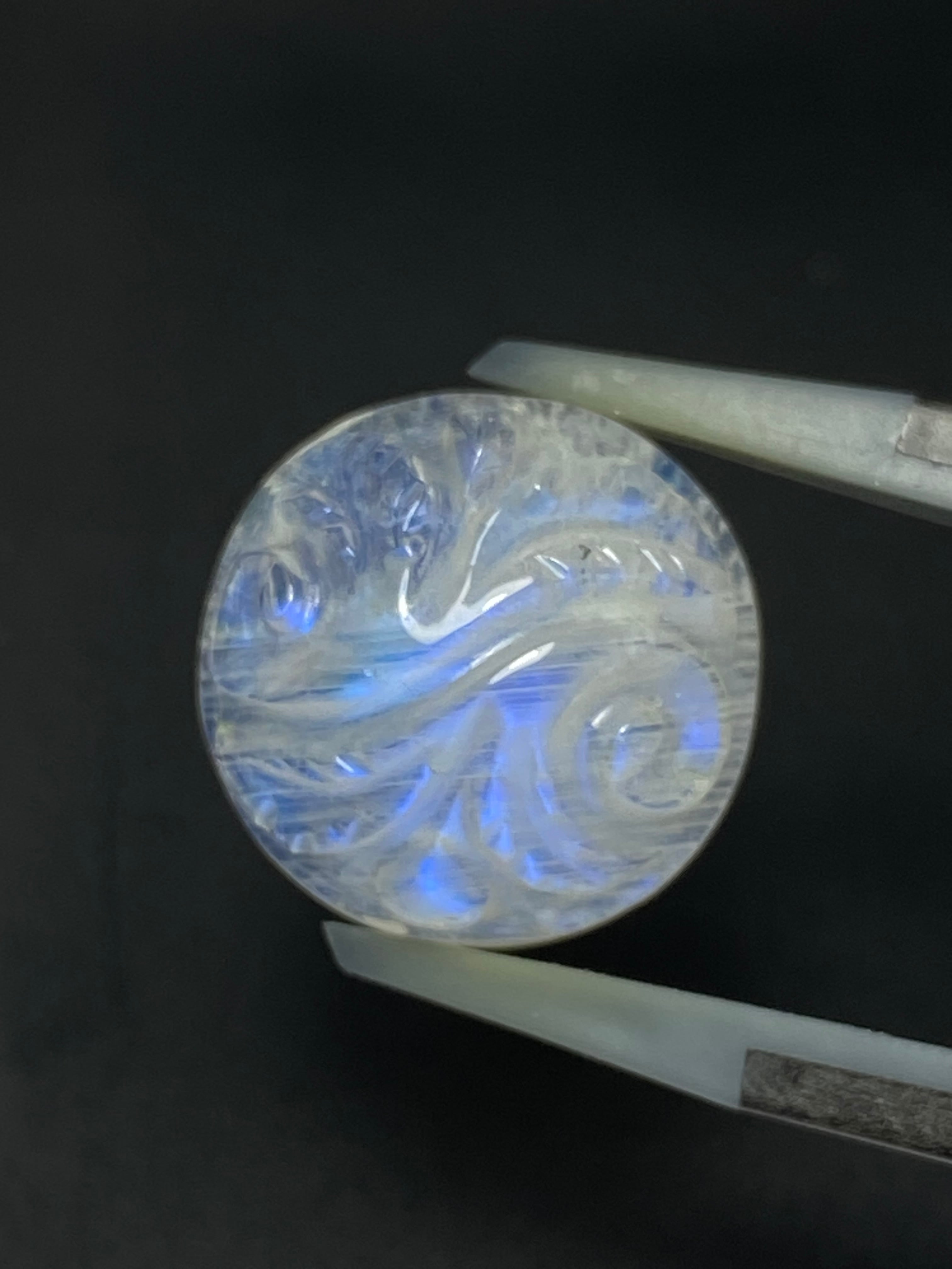 14.カービングラブラドライト［No.HA-4225］ | デザインアトリエ -kakera-