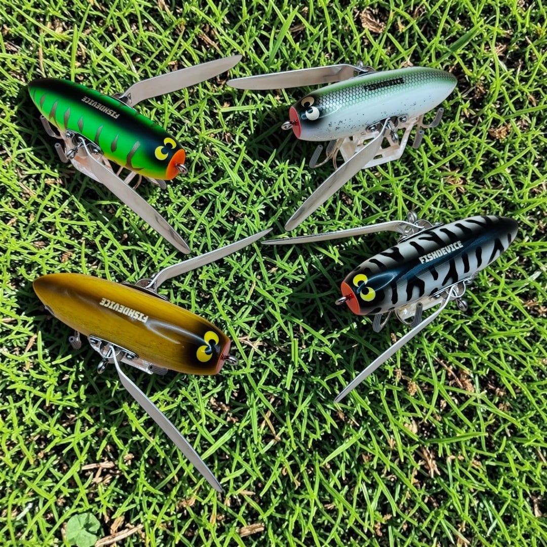 フィッシュデバイス ウイングクローラー 8.5cm 28g 超デッドスロー対応