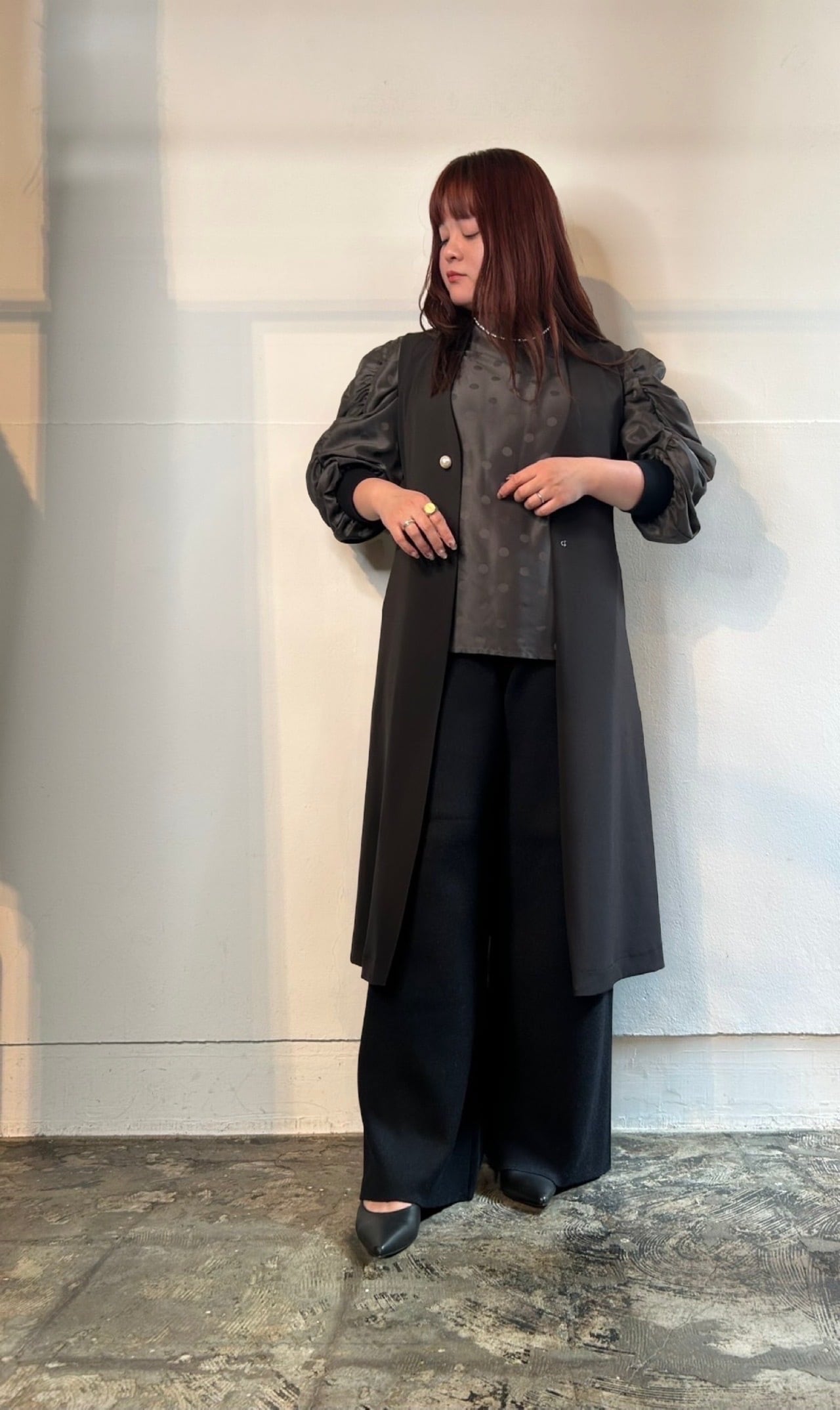 CLOCHE／ウールロングコート | LUCY LUE