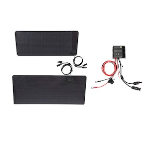 トヨタ ランドクルーザー 70シリーズ VDJ76 Lensun 85W ボンネットフレキシブルソーラーパネル