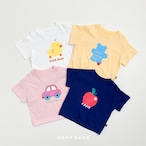 《予約・取り寄せ》Pop pattern T-Shirt / oottbebe