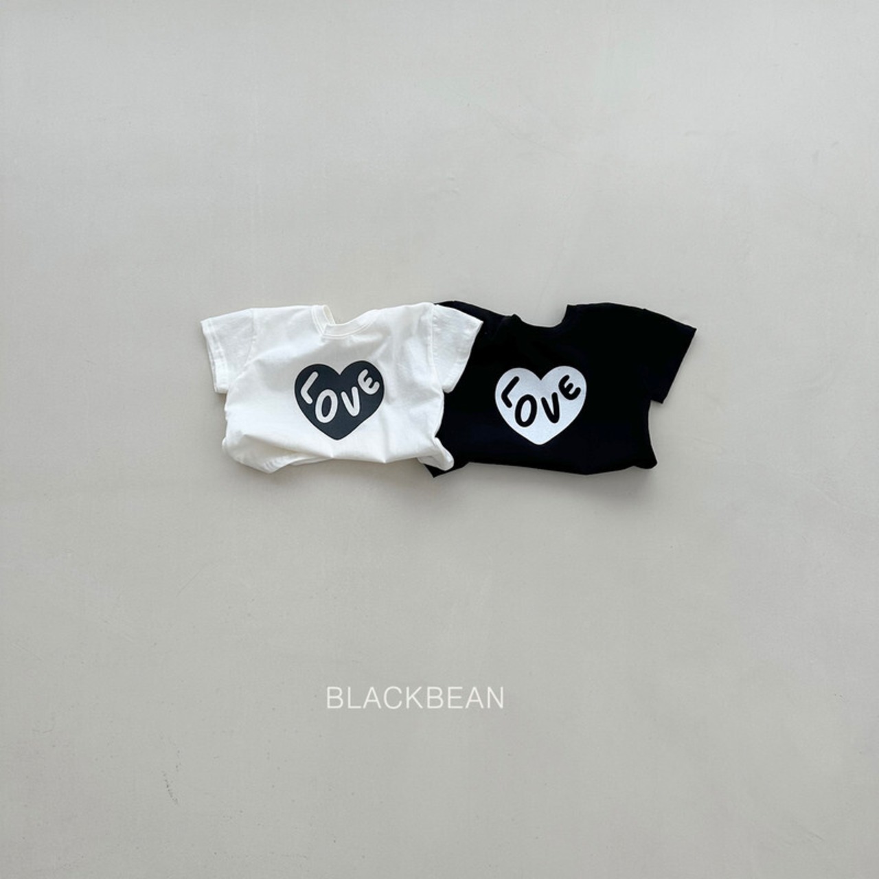 【取寄/韓国直送】Blackbean 26/SM（Kids）ハートTシャツ