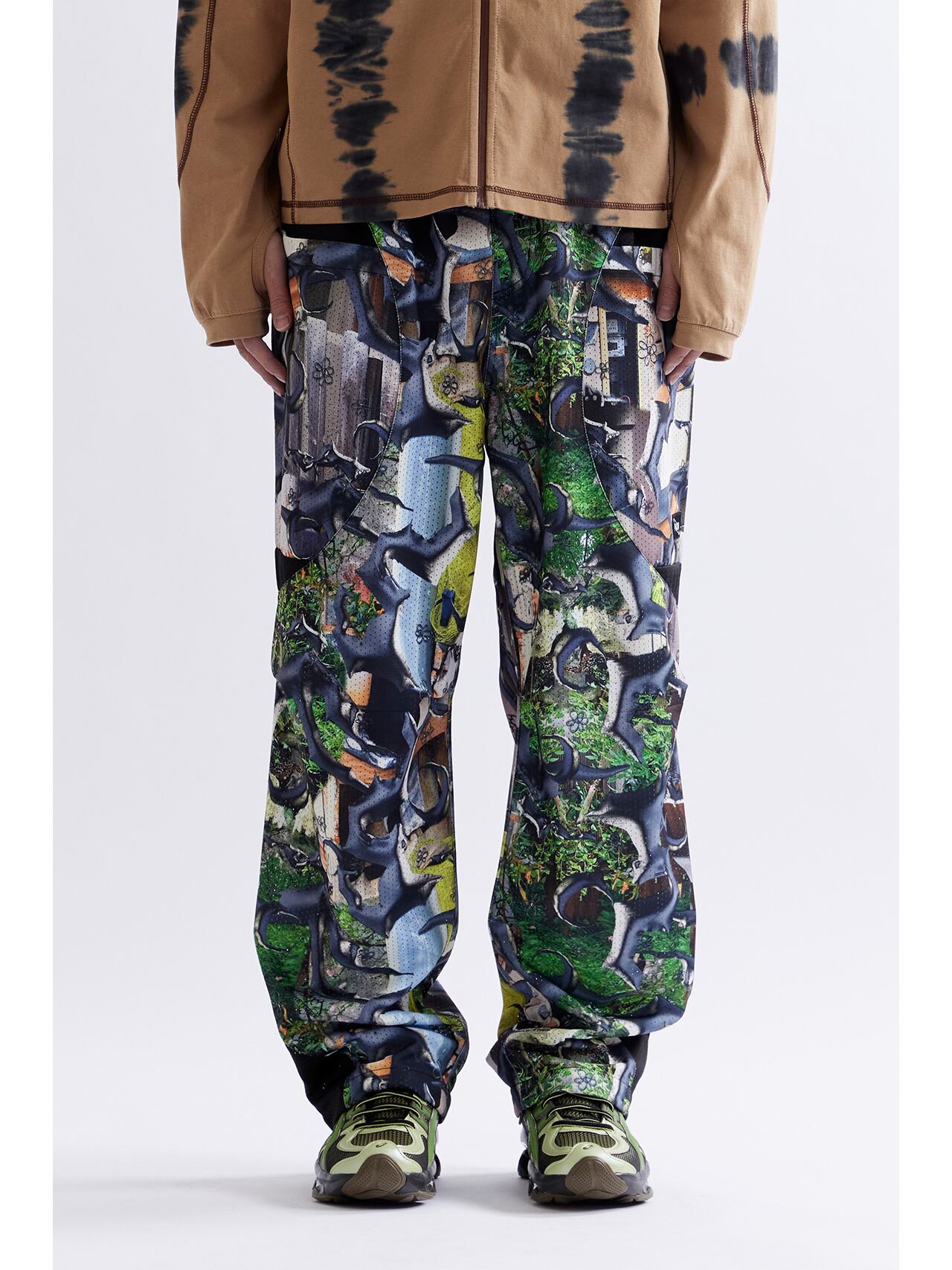 P.A.M. / PERKS AND MINI 25SS LUNACY CARGO MESH PANT (AOP) | UNEEK 