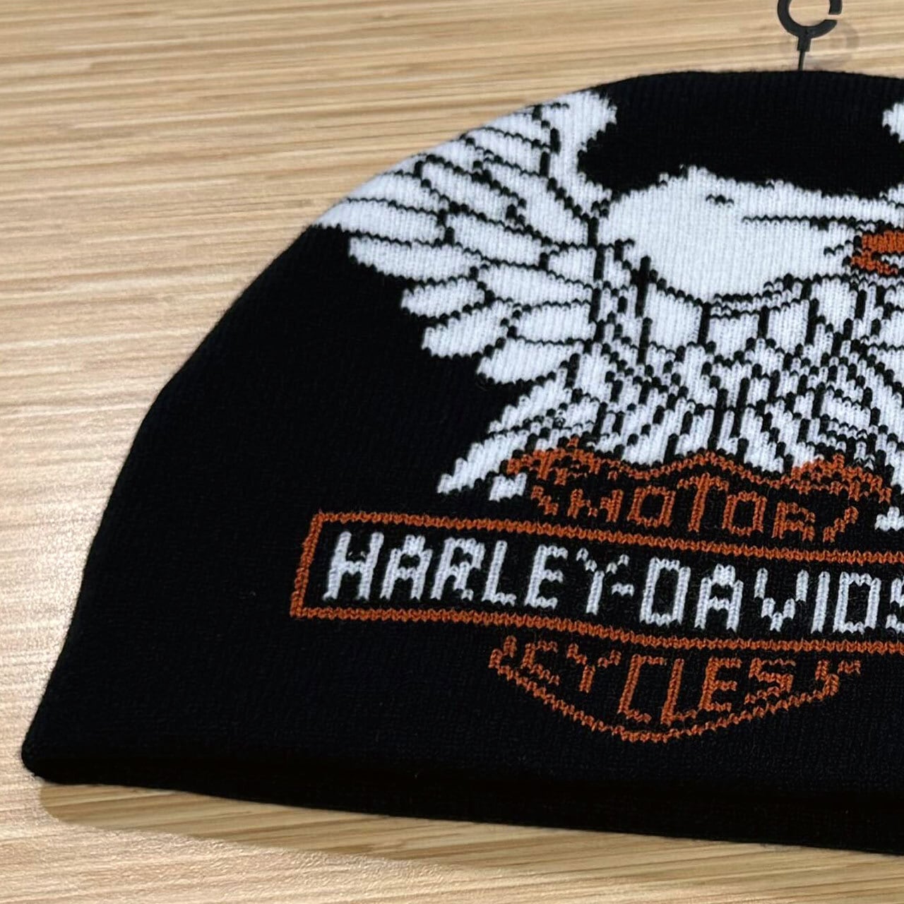 Harley-Davidson ニット帽 イーグルストライク リバーシブルビーニー