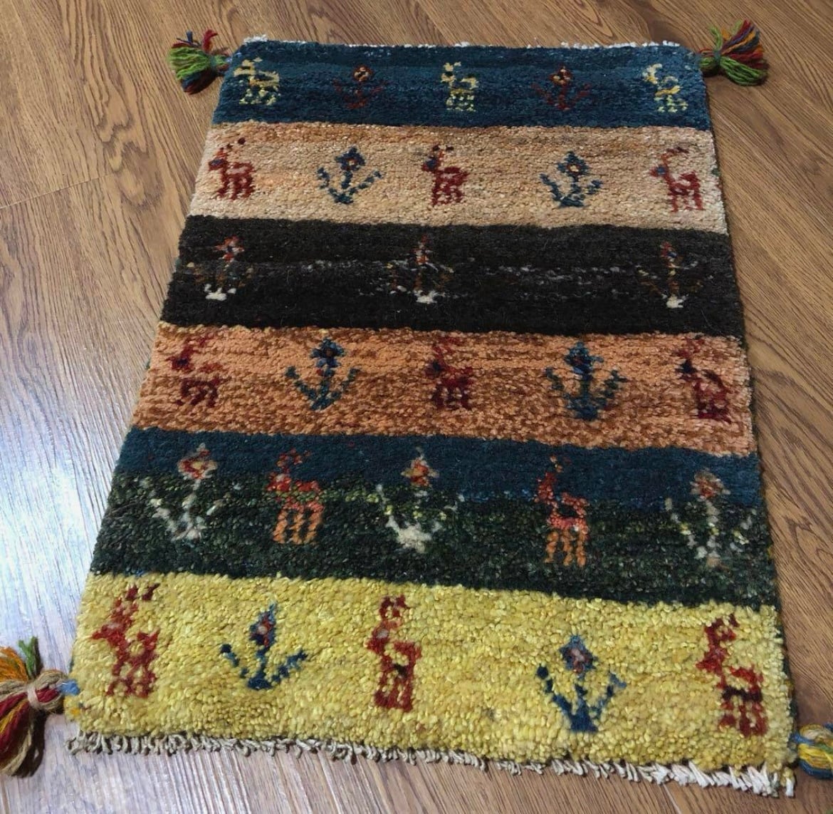 ペルシャギャッベ (ギャベ) ギャッベ 玄関マット No.GM-337 | A's Rug