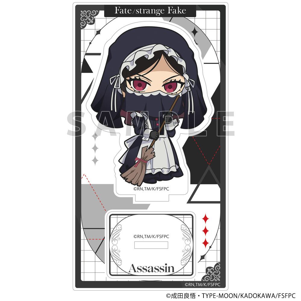 Fate/strange Fake アクリルスタンド(アサシン/執事&メイド)