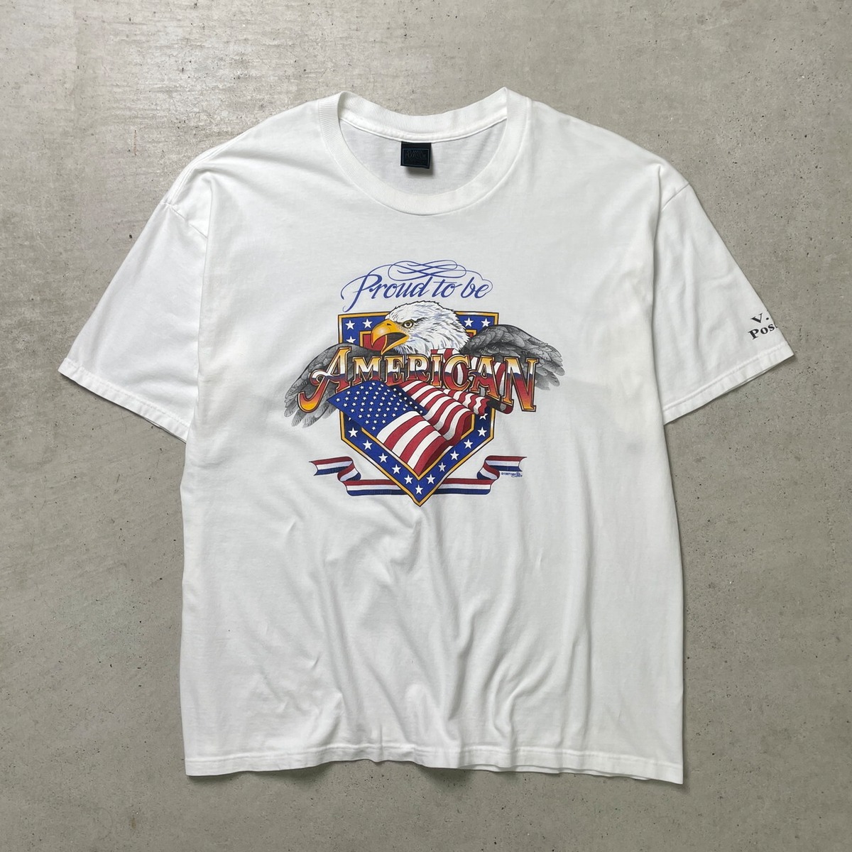 90年代 USA製 Proud To Be AMERICAN イーグル アメリカ 星条旗 