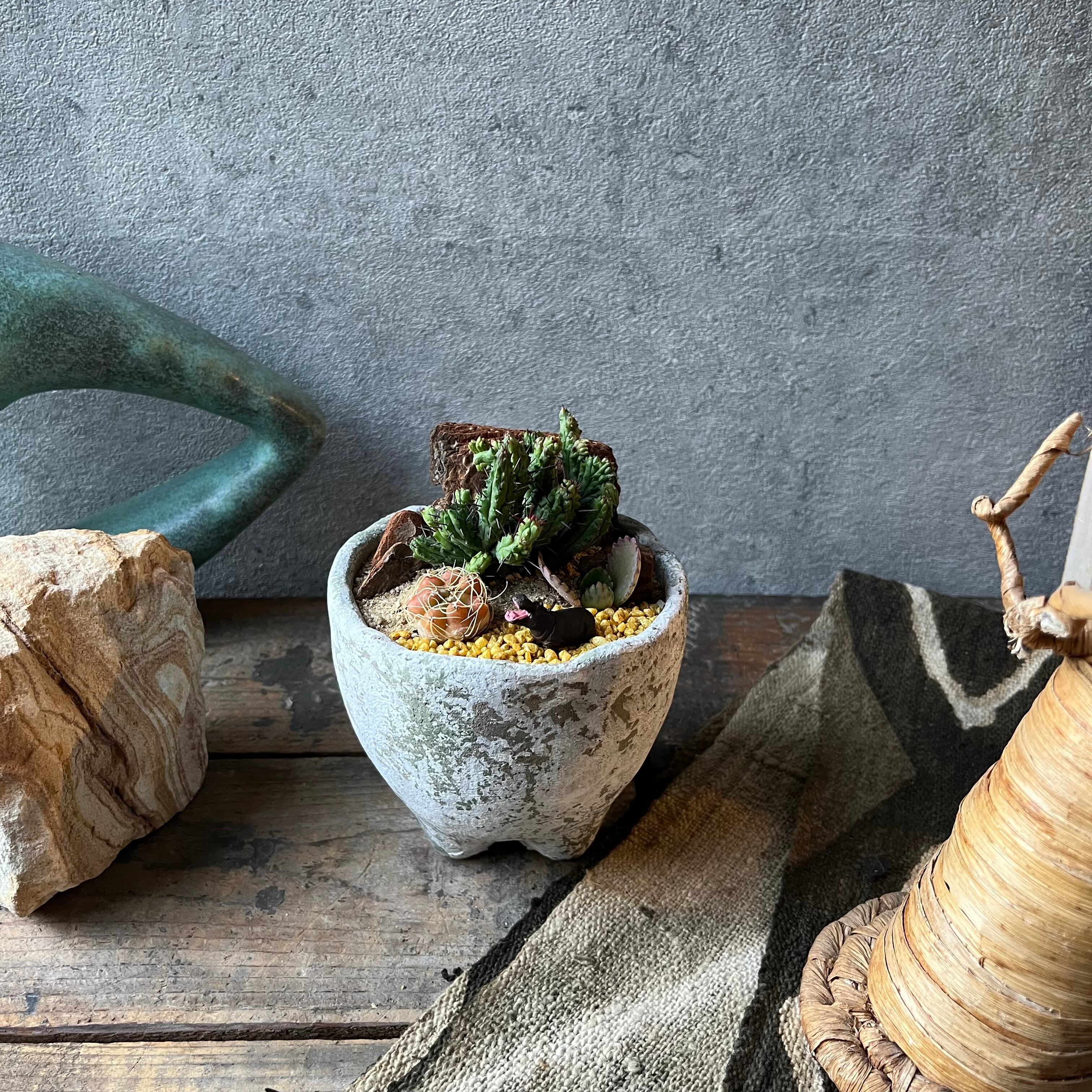 ソフビ　妄想怪人シリーズ サボテンディアブロ Xスカリン MINI Hippopotamus | SABOTEN MISSILE