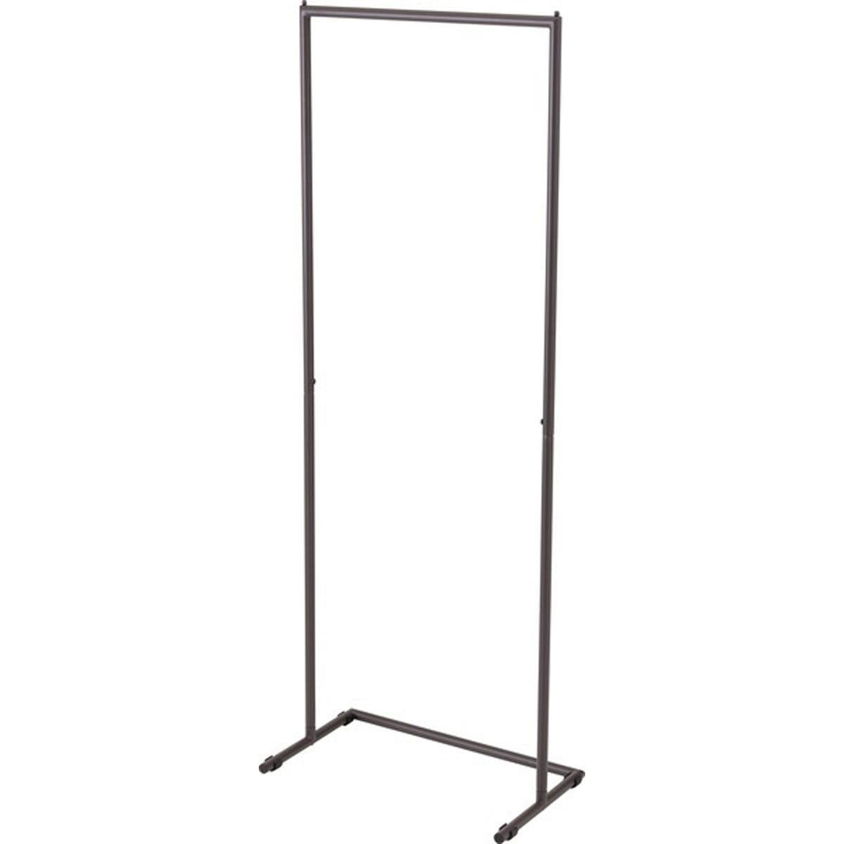 ハンガー ハンガーラック コートハンガー コート掛け 衣類収納 収納家具 洋服掛け ポールハンガー スチール 高さ162 リビング 玄関 シンプル ディスプレイ ショップ アパレル 新生活 ホワイト ダークグレー 白 灰