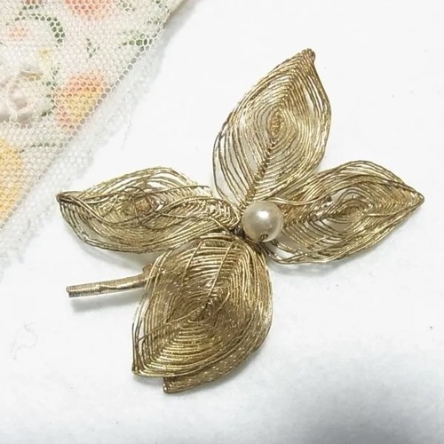 フラワーブローチ　コスチュームジュエリーのセール通販  11483B