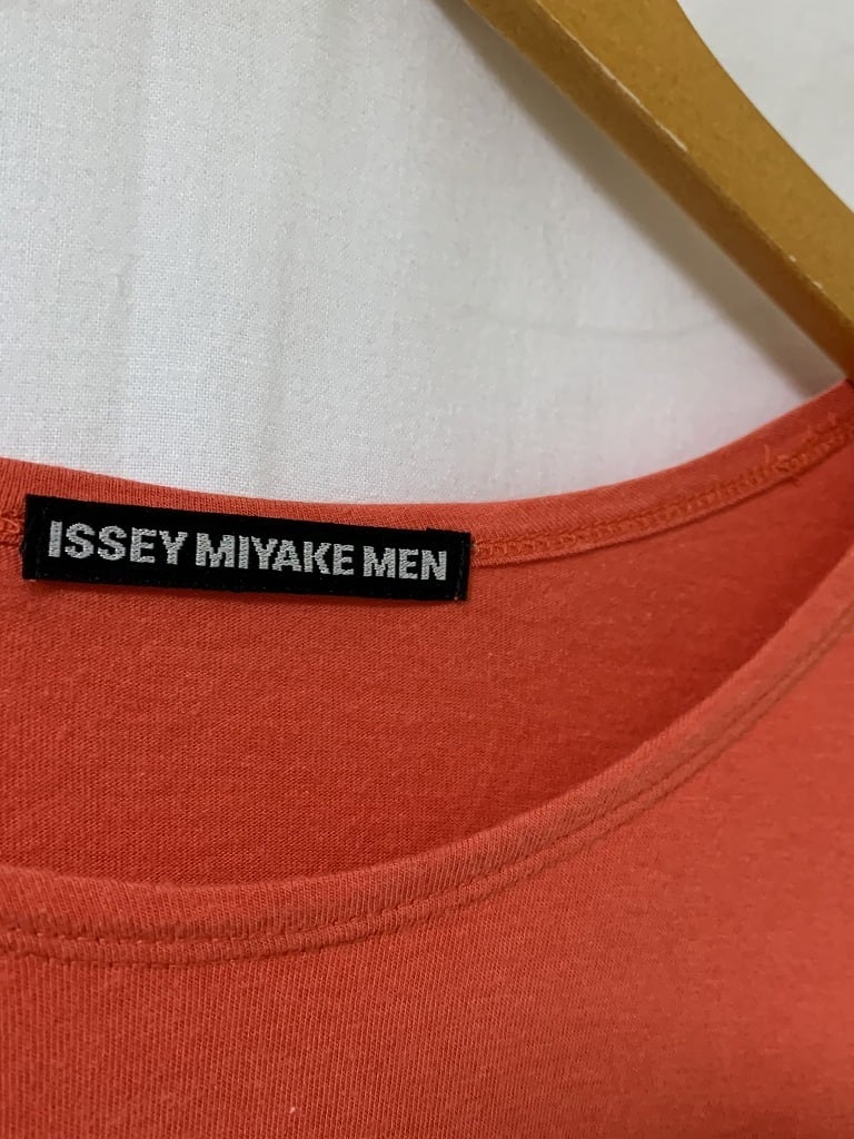 Wide Silhouette Design Dolman Sleeve Cut and Sew "ISSEY MIYAKE"