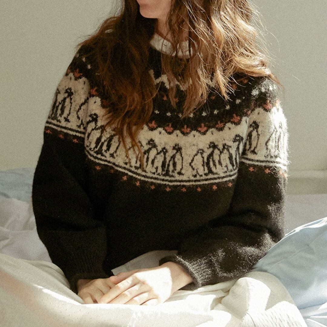 ペンギンニットセーター F3168