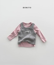 【取寄/韓国直送】BONITO 26/AT リブレイヤードタンクトップ|夏服|韓国子供服