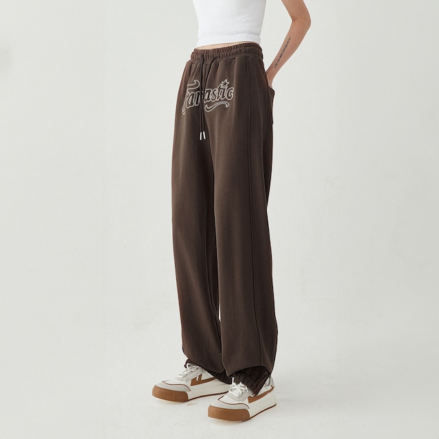 ロゴウエストスウェットジョガーパンツ R00784