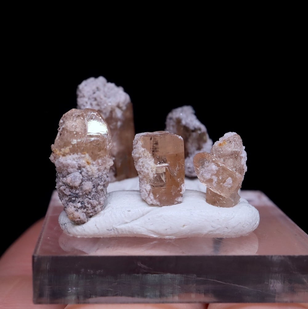 トパーズ原石 アメリカ ユタ州産 鉱物 原石［SND-3300］