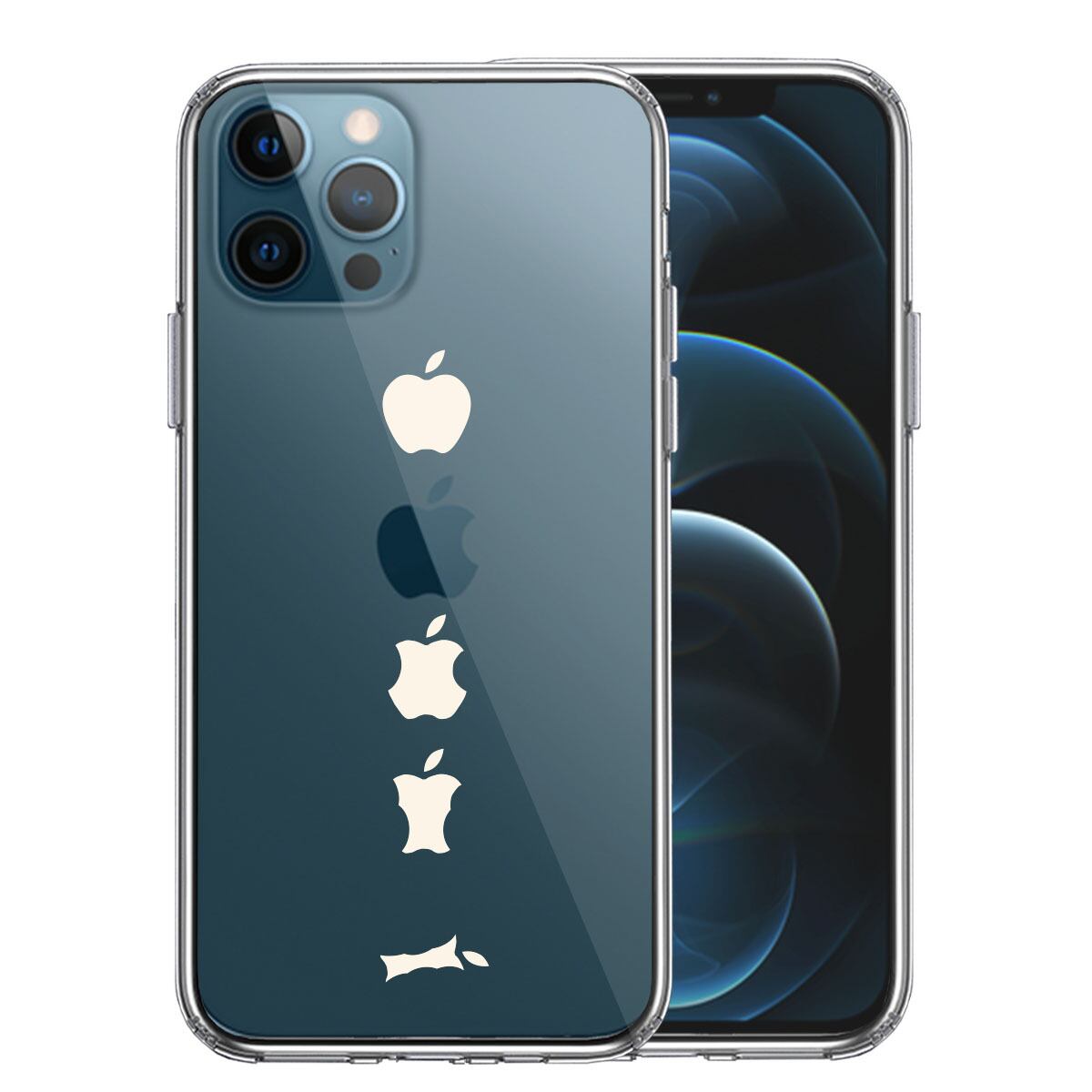 即納】iPhone12 iPhone12Pro 12mini おもしろデザイン アップル りんご