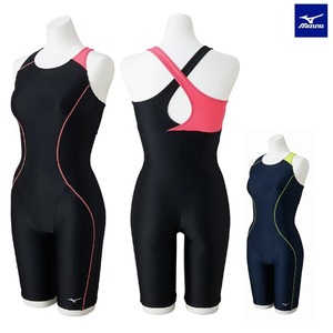 ミズノスイムフィットネス用オールインワン水着[レディース]N2JGD301 Stroke ONE 撥水