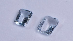 YouTube174-8 アクアマリン2石BOX