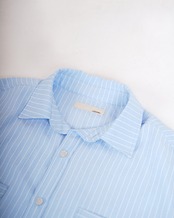 【#Re:room】BOUQUET PRINT STRIPE SHIRTS［RES125］