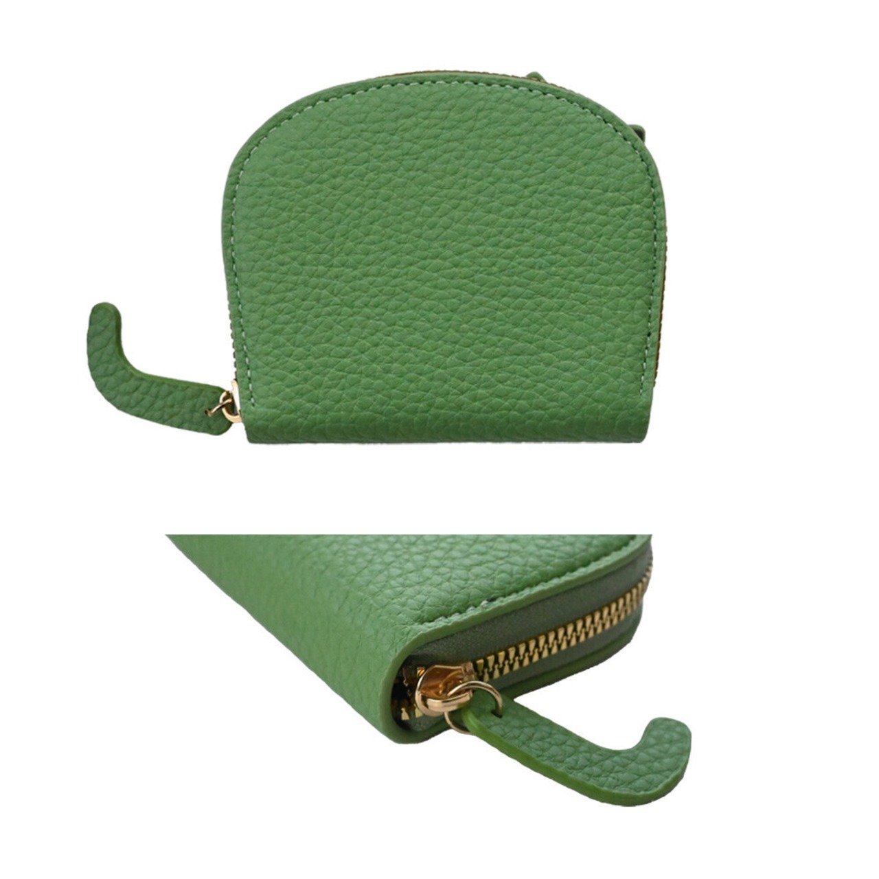 大容量！じゃばら式カードケース　ラウンドファスナー