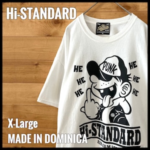 【Hi-STANDARD】AIRJAM 2016 Tシャツ ハイスタ ハイスタンダード バンドTシャツ XL イラスト 古着