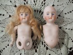 ブロンドヘアのお人形上半身（左腕折れ） 画像18