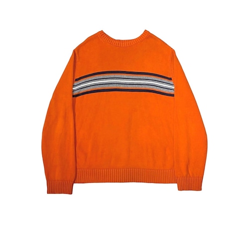 ST. JOHN’s BAY - Crewneck Cotton Knit (size-XL) ¥11000+tax