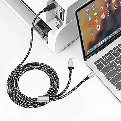 MOSWAG プリンターケーブル USBケーブル bcタイプ プリンター配線 2 in