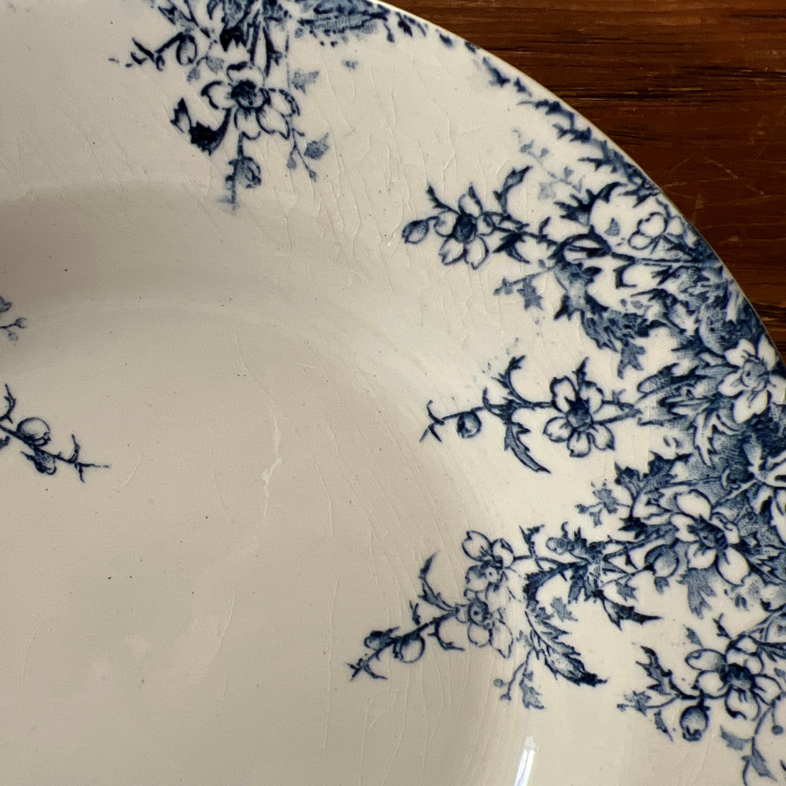 人気のジアン スープ皿（B） アンティークプレート フランスアンティーク