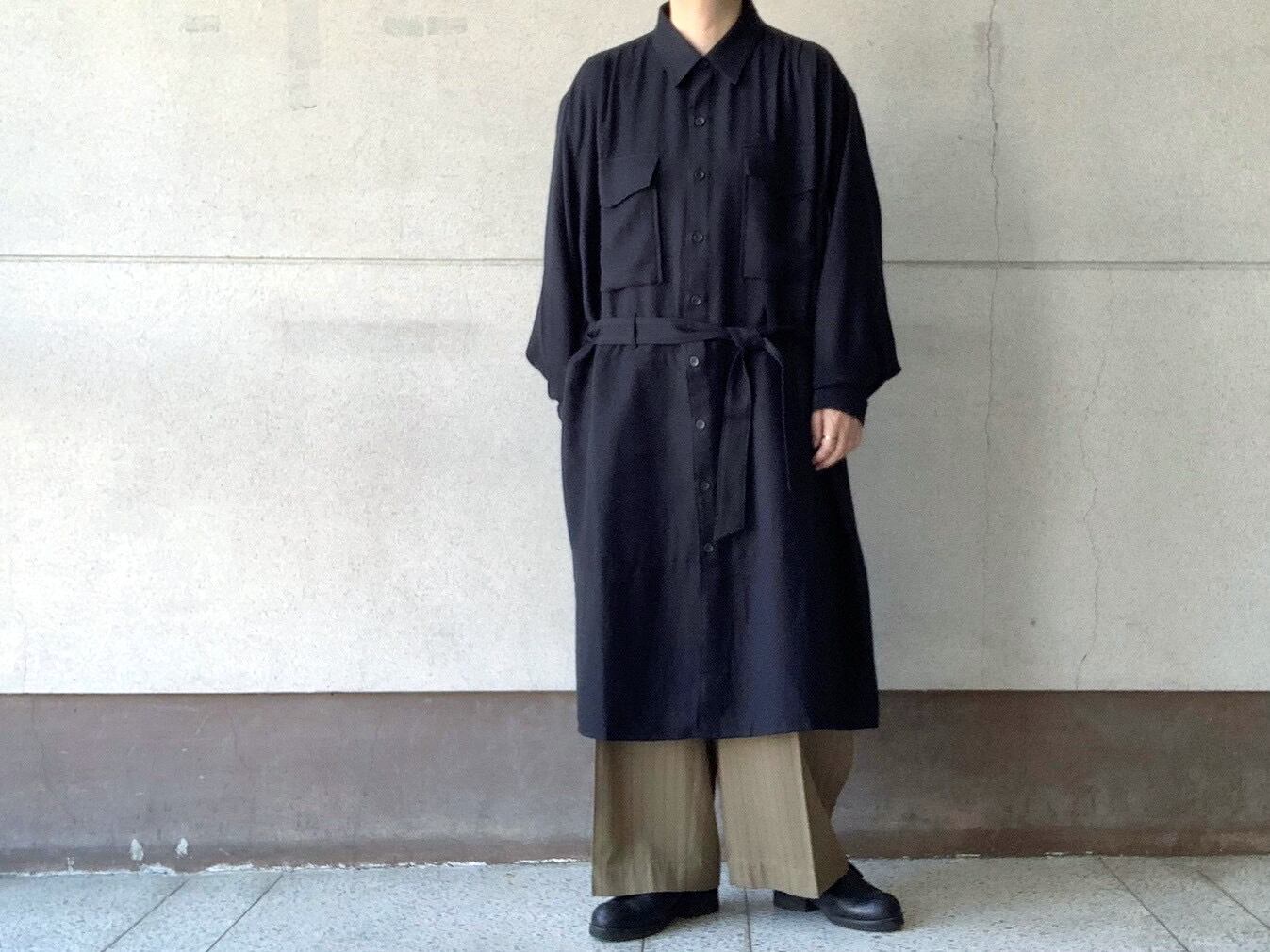 ippei takei コート　アウター ippei takei】shirts coat/black/2422-906b | eighty88eight