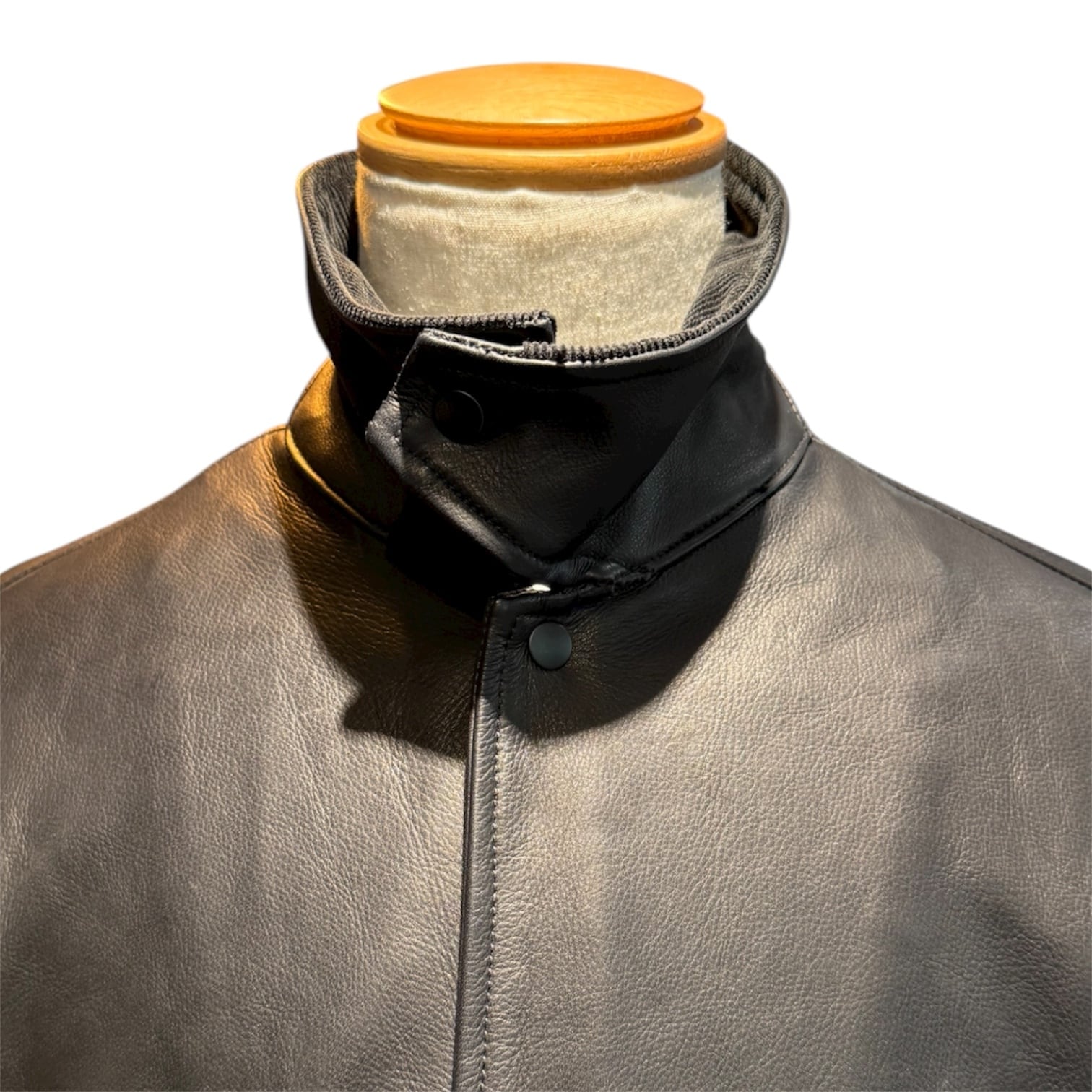 REMI RELIEF / Leather Coach Jacket Black | 【FLAGS】メンズ