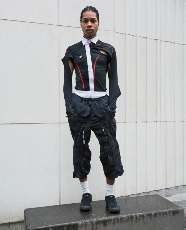 【ALYSSA MARIE GROENEVELD】DRAPED FOOTBALL SHIRT