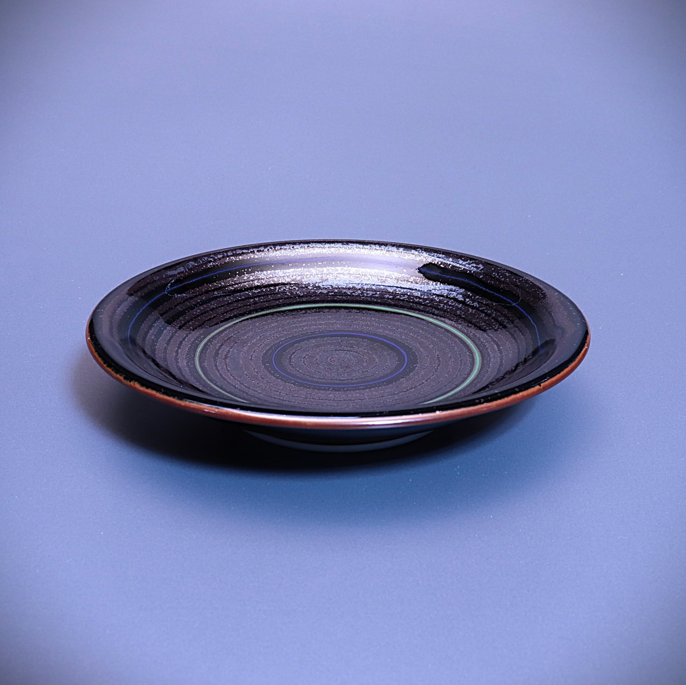 天目韻律皿 (青木龍山) | plato 田中陶器店 │ 有田焼・伊万里焼