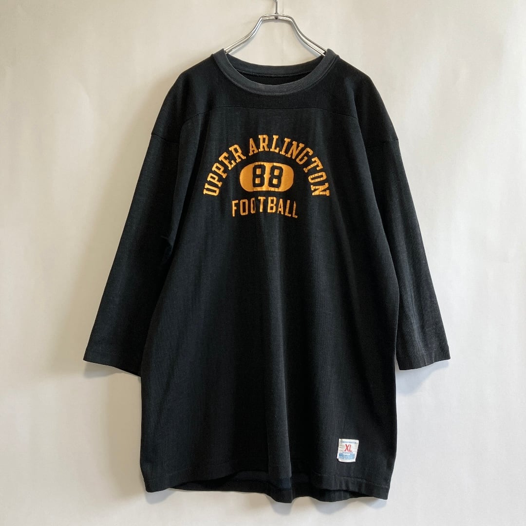 70's ヴィンテージ 古着 champion フットボールTシャツ ビンテージ