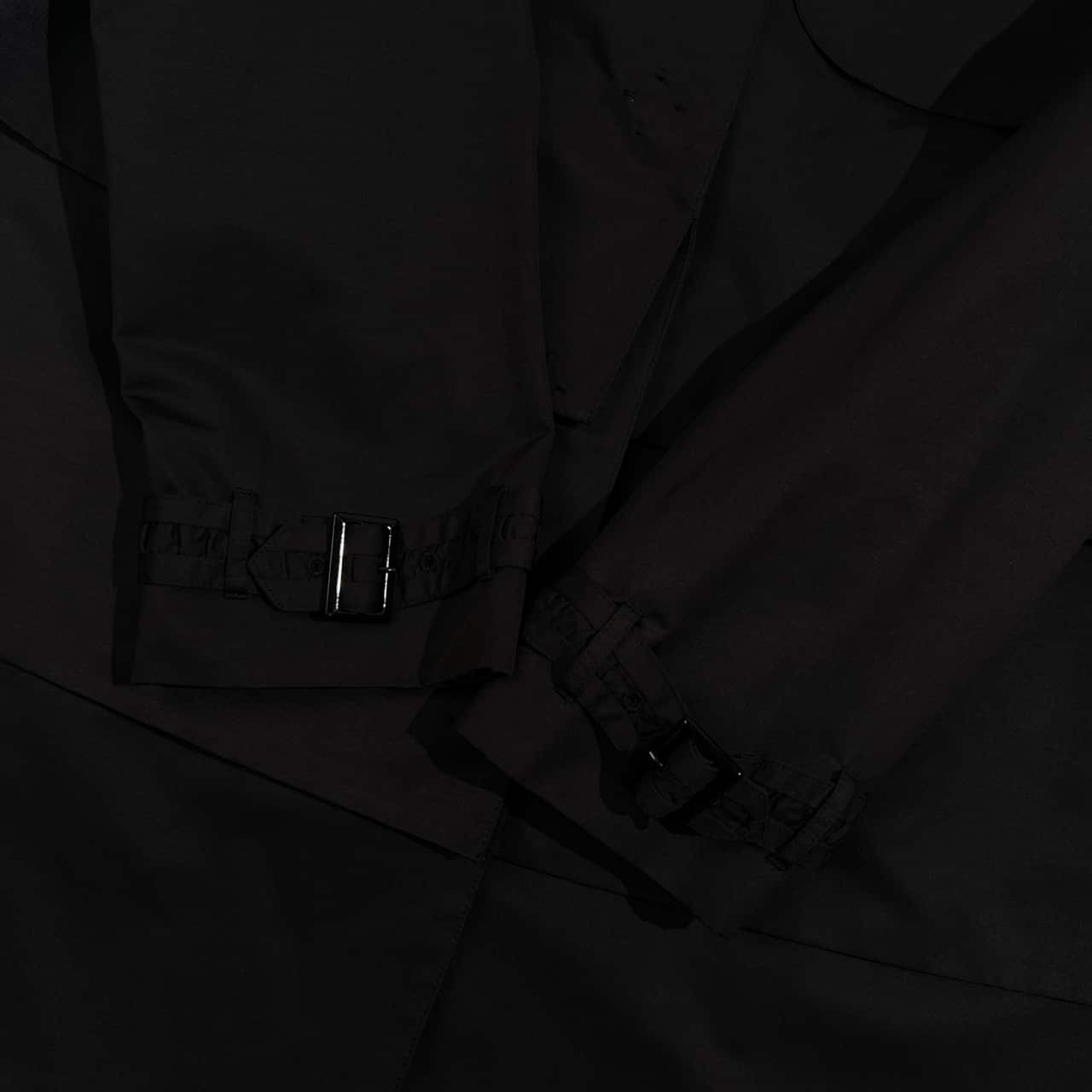 +RICO HIROKO BIS ヒロコビス フリル襟 ティアード デザイン コート 13AB/ブラック系 レディース