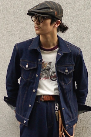 ナンバーミーTOKYO"DENIM JACKET"INDIGO