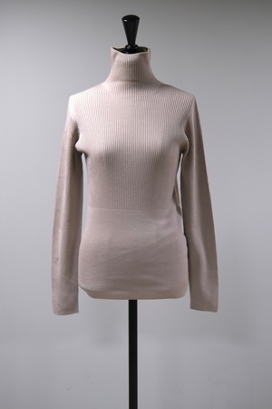 【CFCL】CUPRO RIB TOP 3 - beige