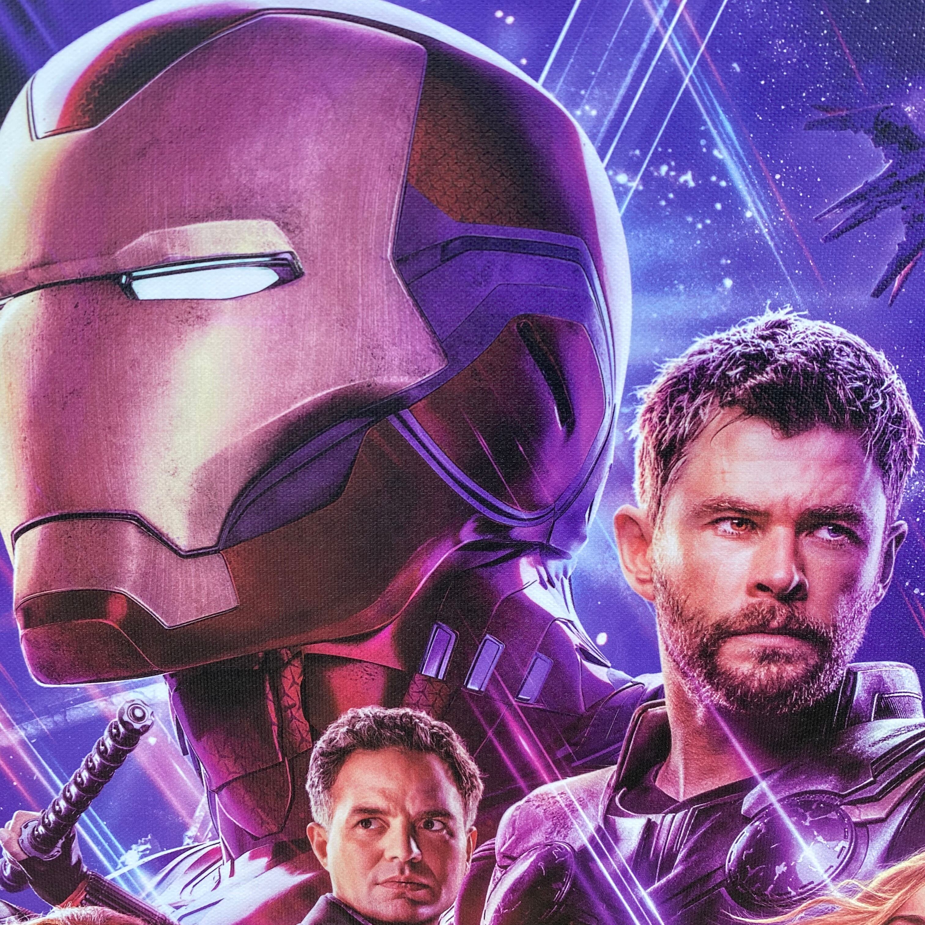 ドデカキャンバスアート アベンジャーズ エンドゲーム メインビジュアル Foursometoys フォアサムトイズ ポスター 輸入雑貨の専門店