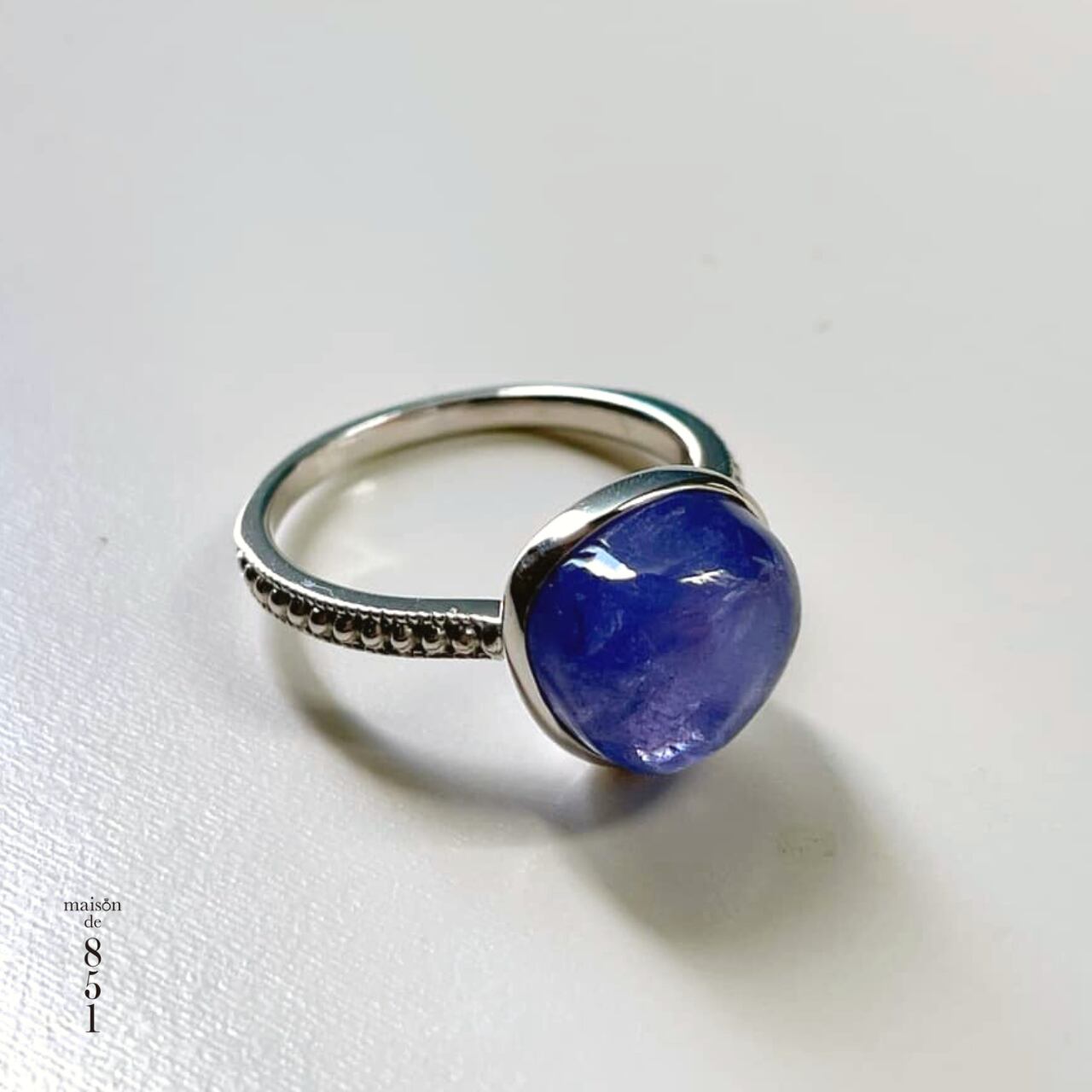 SALEタンザナイト✧︎*ローズゴールド リング タンザナイトリング #9 | maison de 851 インディビジュアル