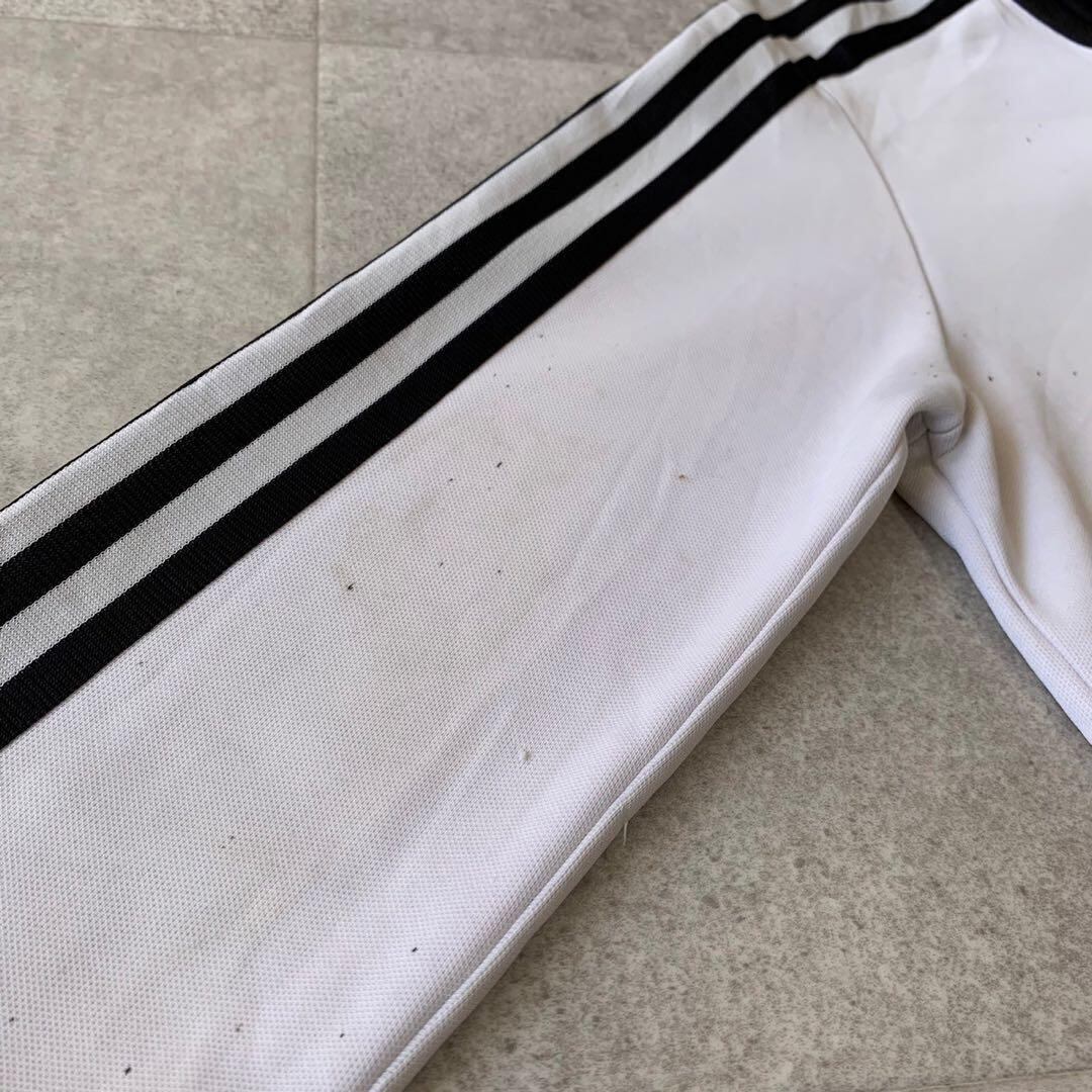 アディダス adidas トラックジャケット 90s ジャージ 白 ホワイト | PAY ID