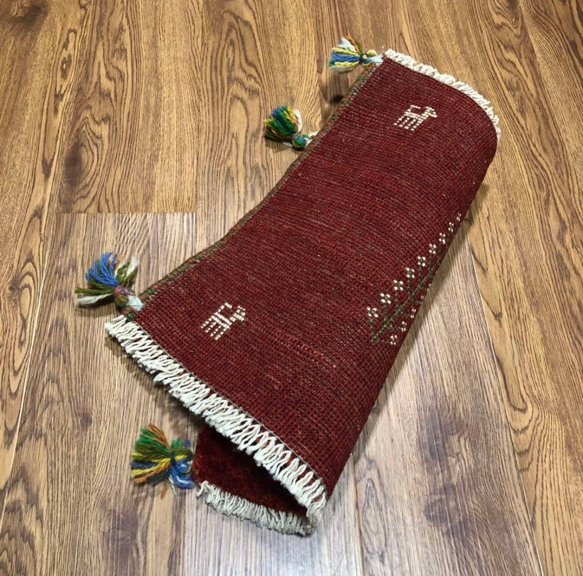 ペルシャギャッベ (ギャベ) チェアマット 椅子の座布団 No.GS-1387